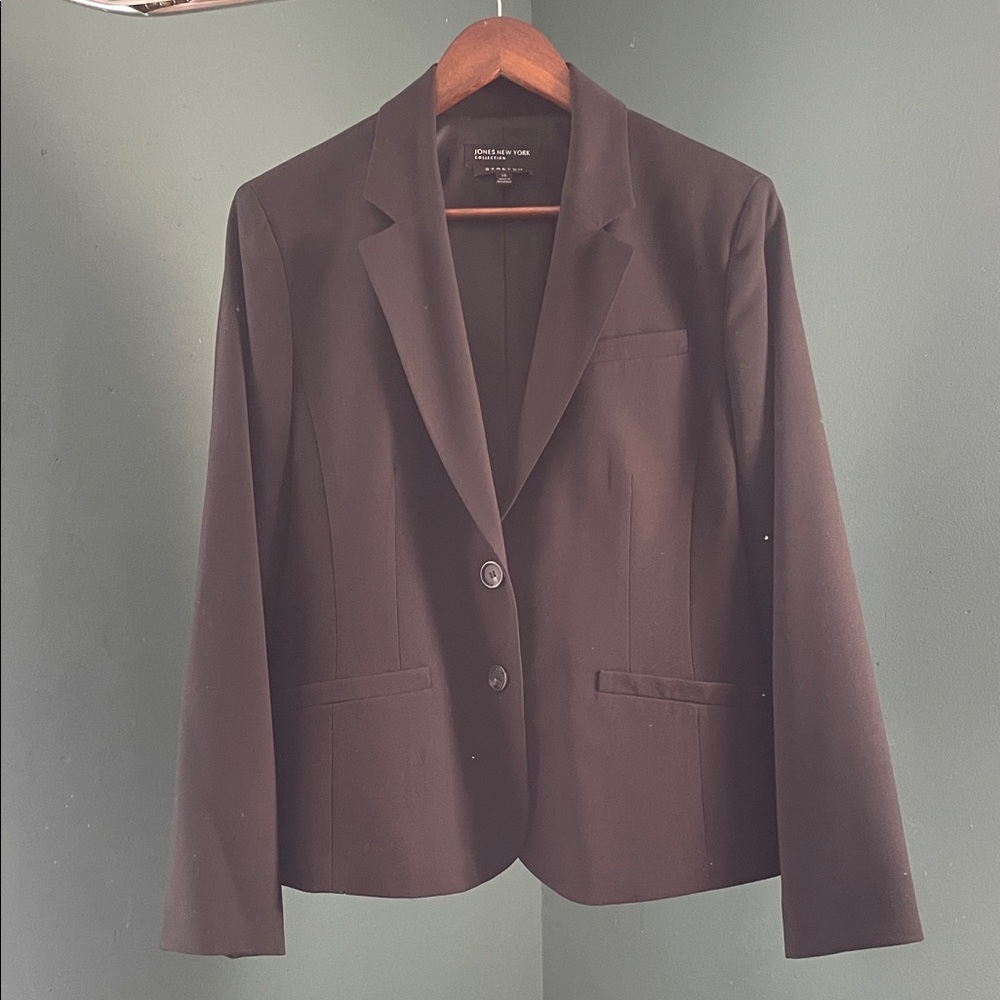 Jones New York Classic Black Blazer